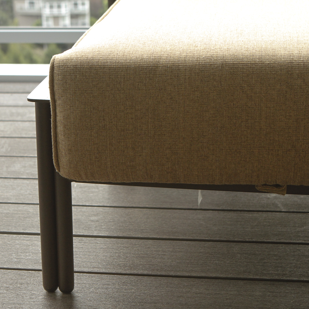 Woodard Jax Outdoor Lounge Chair with Ottoman Set EBTH